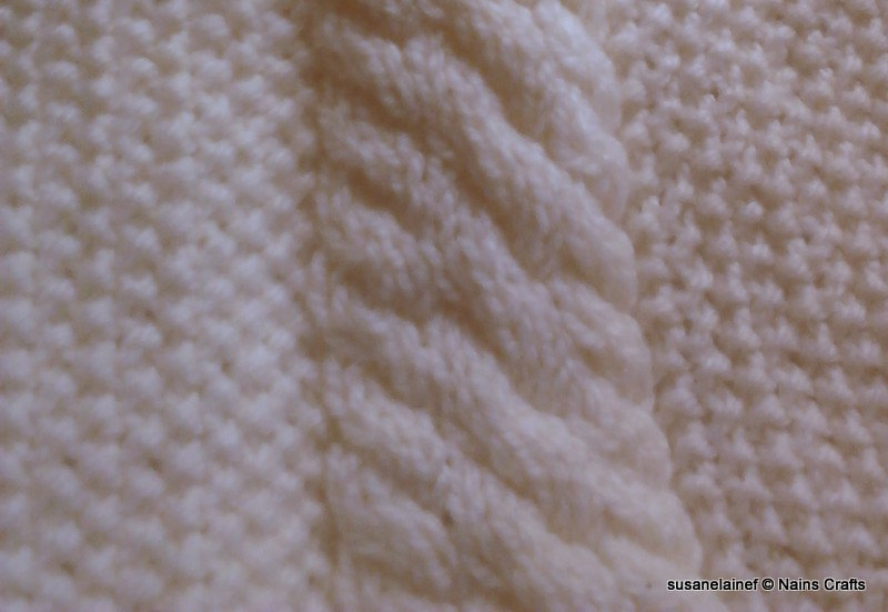 papoose sack pram aran newborn sleeping knit birth sleep coat shower months bag gift